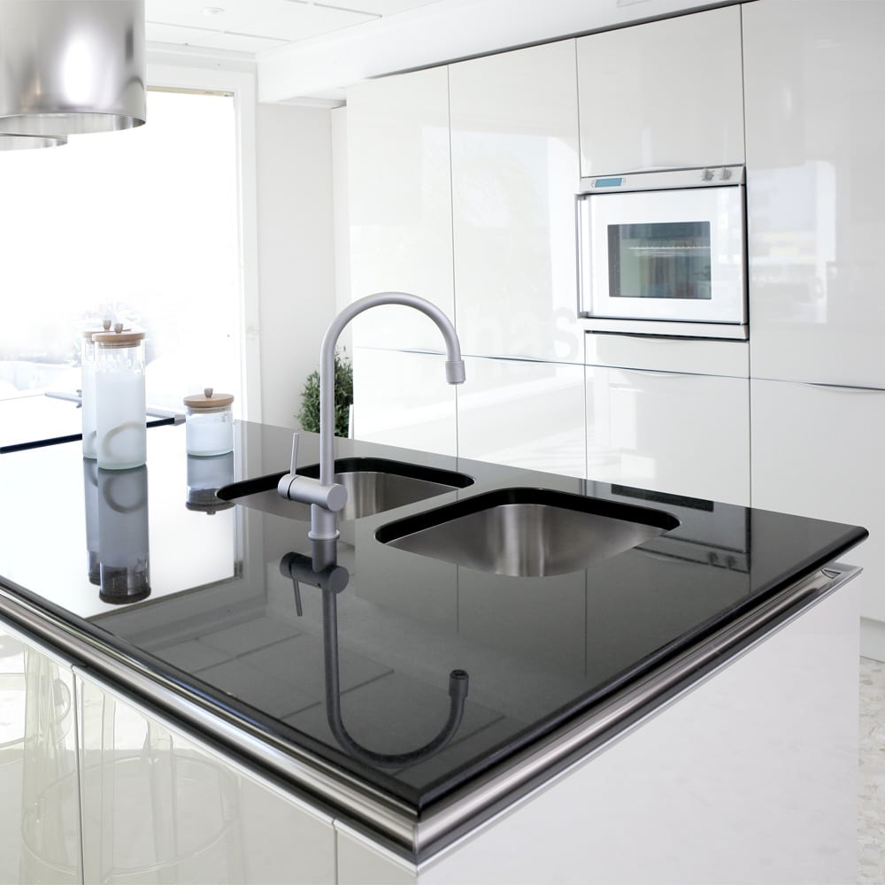 Absolute Black Granite Kitchen - RMS Marble