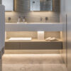 Ledo Limestone Bathroom floor - RMS Marble