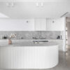 Tundra Grey Marble Kitchen - RMS Marble
