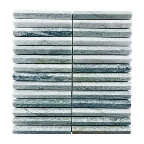 Mint 3D Stack Marble Mosaic