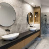 Ocean Limestone Double Vanity - RMS Marble Natural Stone and Ceramics