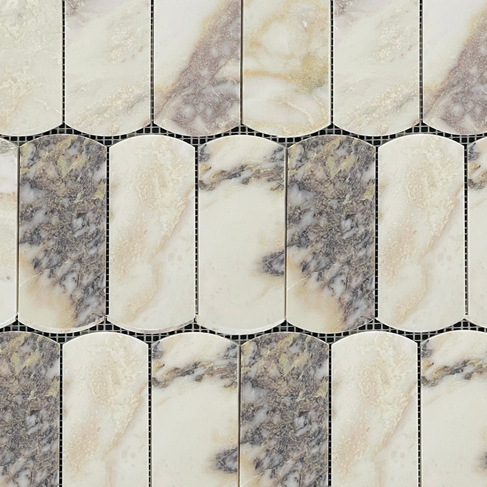Viola Arch Marble Mosaic - RMS Marble Natural Stone and Ceramics