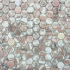 Viola Penny Round Marble Mosaic - RMS Natural Stone and Ceramics