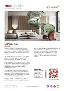 Shangrila Marble Flyer Image - RMS Natural Stone and Ceramics