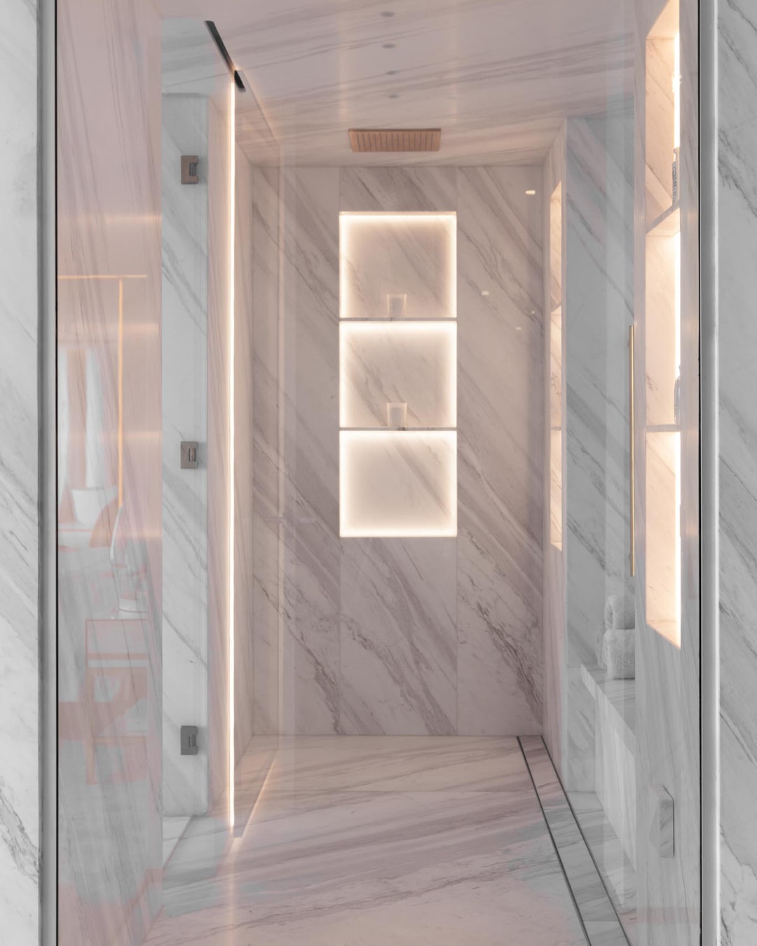 Ingot Project Shower - RMS Marble