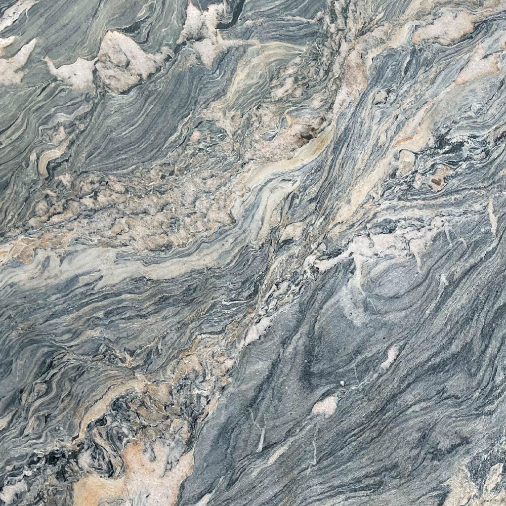 Aqua Caravaggio Quartzite Swatch - RMS Marble