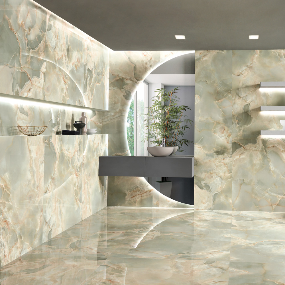 Jade Porcelain Slabs Floors and Walls - RMS Marble