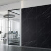 Marquina Black Porcelain Slab Office Wall - RMS Marble