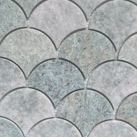 Mint Fishscale Marble Mosaic - RMS Natural Stone and Ceramics