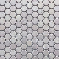 Rosso Penny Round Marble Mosaic - RMS Natural Stone and Ceramics